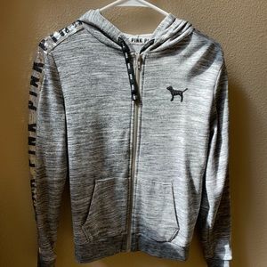 PINK by Victoria’s Secret Sequins ZIP Hoodie